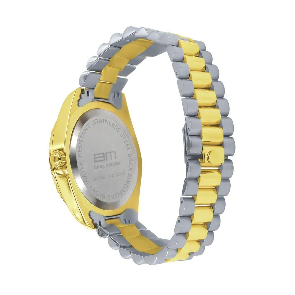 Real Diamond Hip Hop Dress Watch