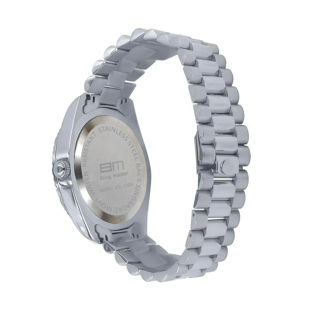 Real Diamond Hip Hop Dress Watch