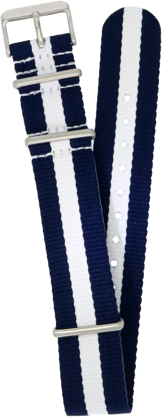 Seiko 5 Sports Canvas Strap Navy White 22mm SP19073H