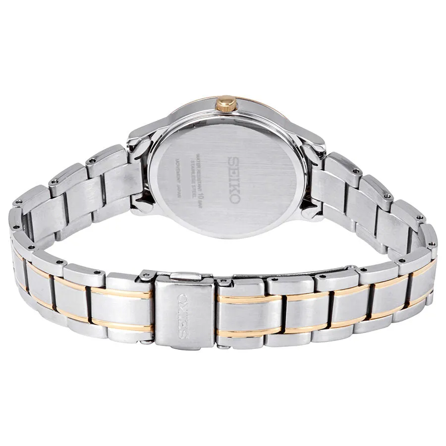 Seiko Classic Silver Dial Two-tone Ladies Watch SXDG94P1