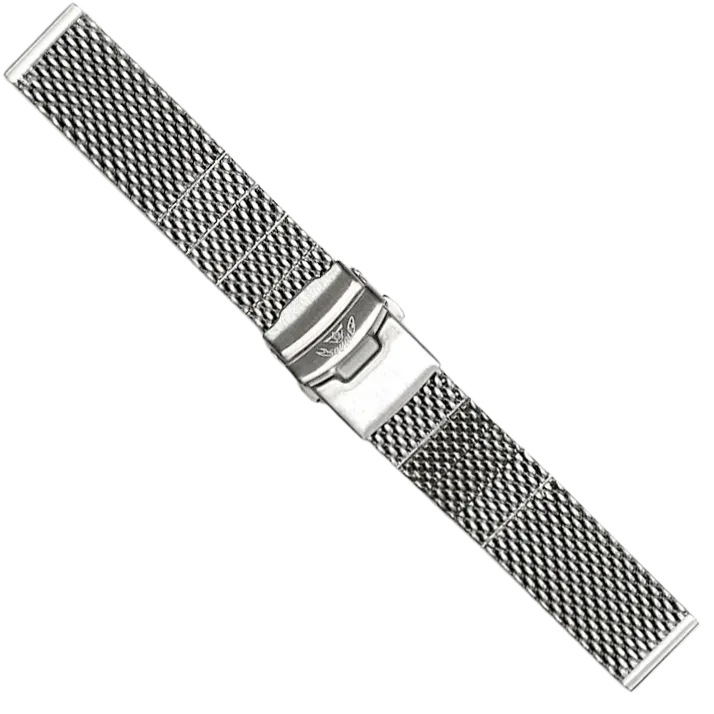 Squale Mesh Steel Bracelet Polished 20mm