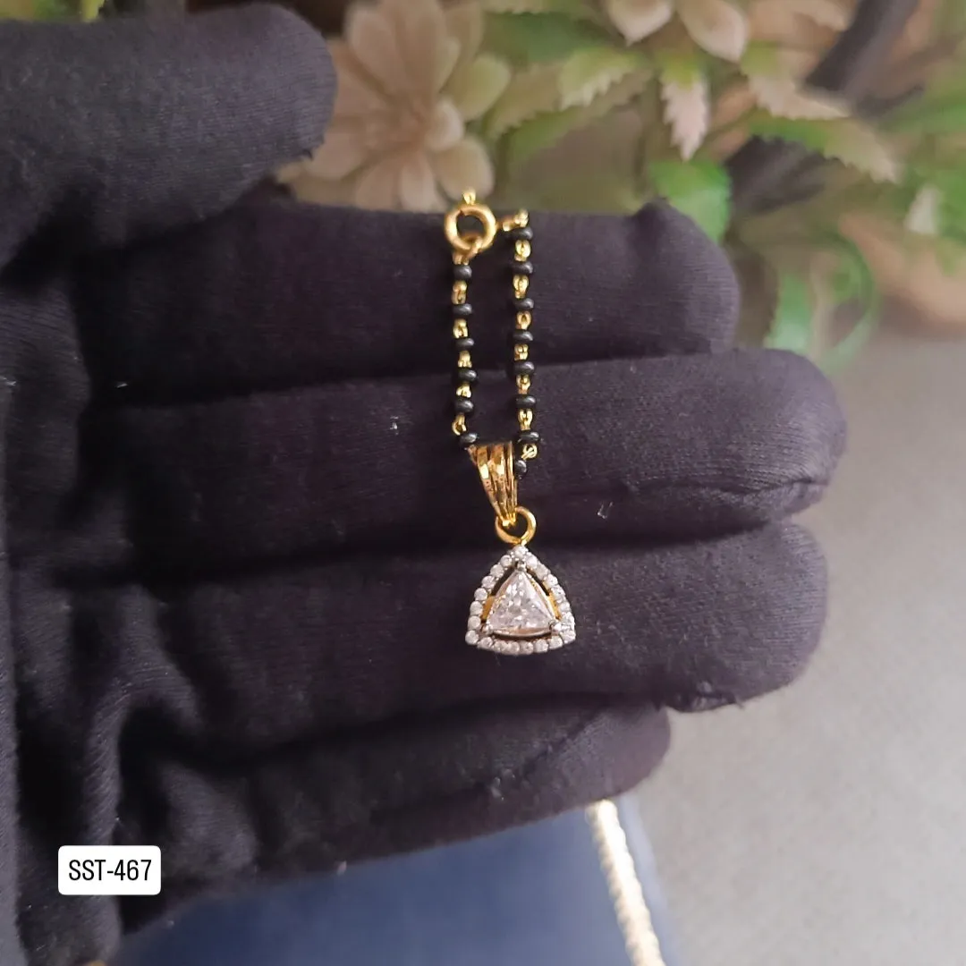 SST 467 | CZ TRIANGLE WATCH CHARM