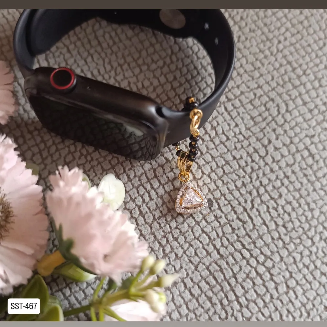 SST 467 | CZ TRIANGLE WATCH CHARM