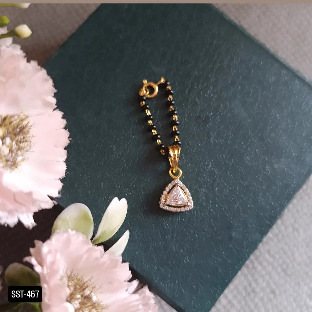 SST 467 | CZ TRIANGLE WATCH CHARM