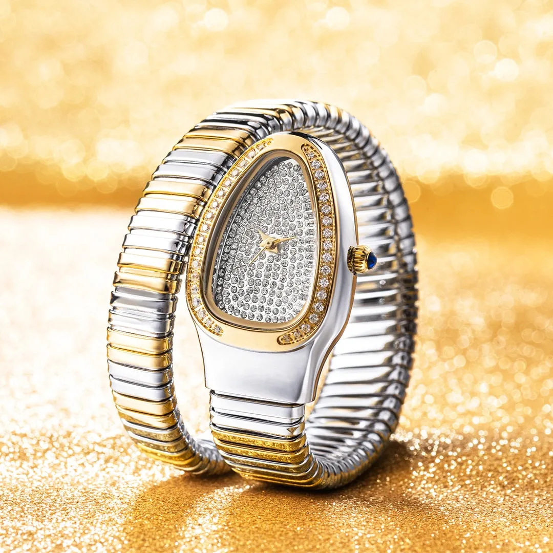 Stainelss Steel Exquisite Luxury Quartz Waterproof Watch