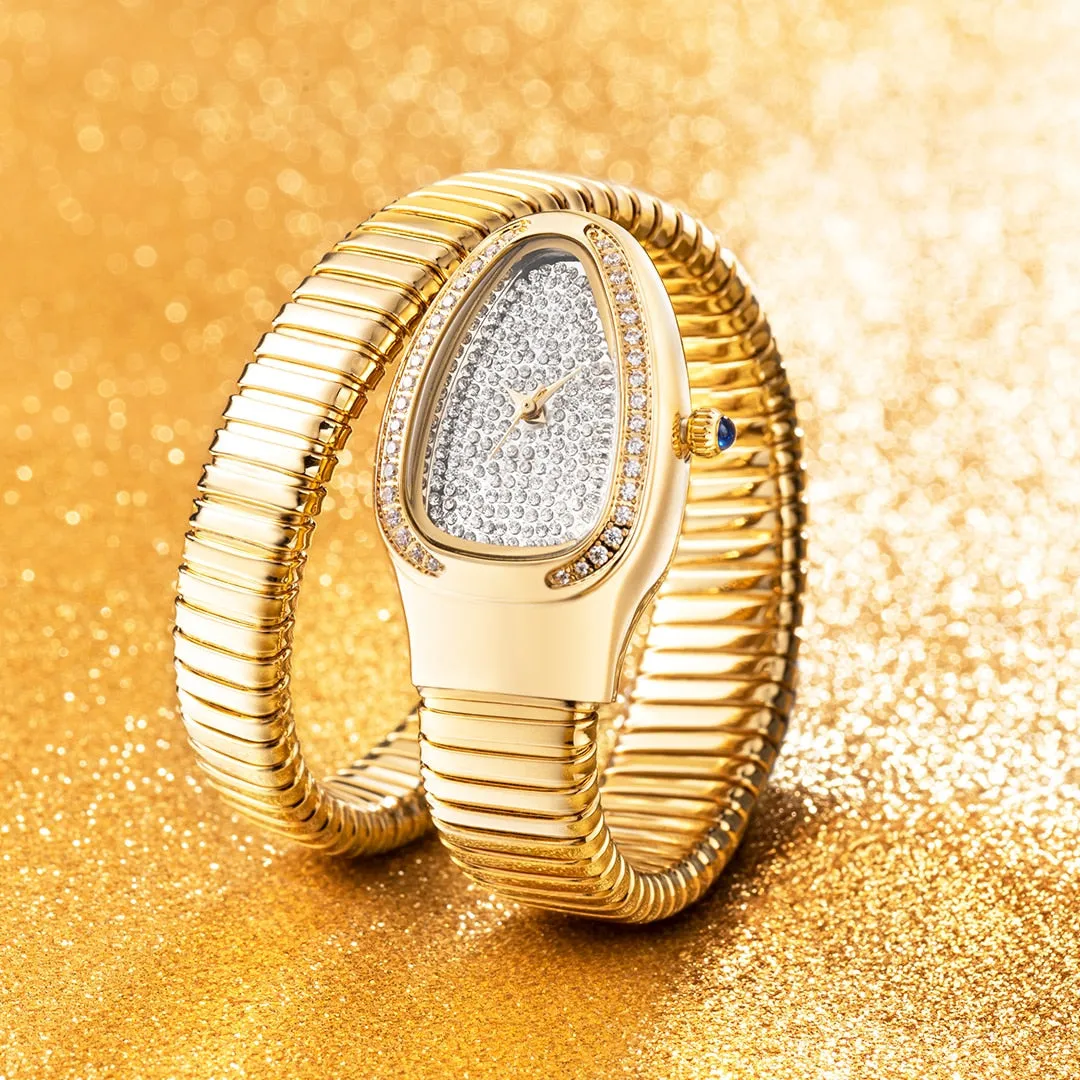 Stainelss Steel Exquisite Luxury Quartz Waterproof Watch
