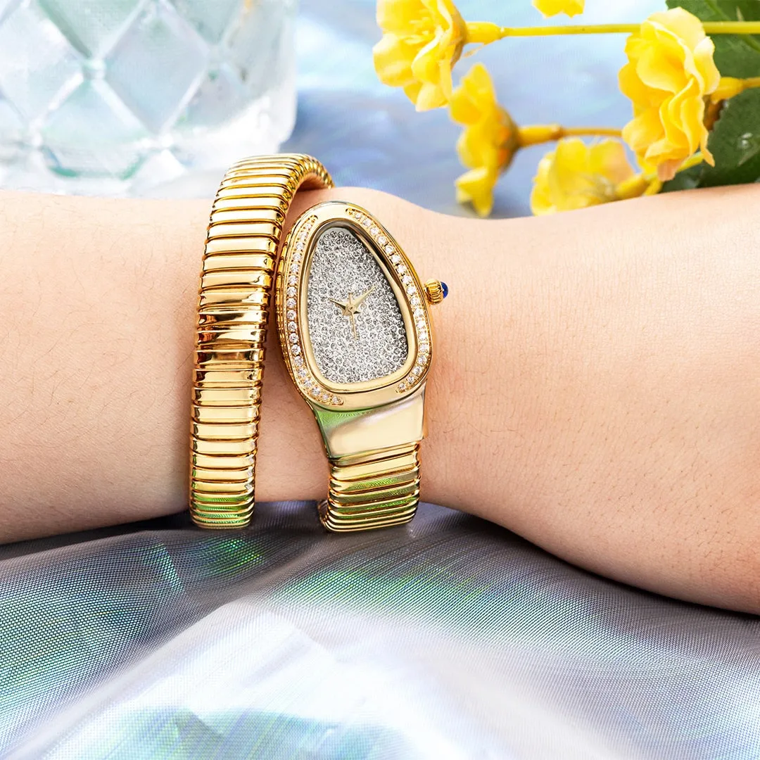 Stainelss Steel Exquisite Luxury Quartz Waterproof Watch