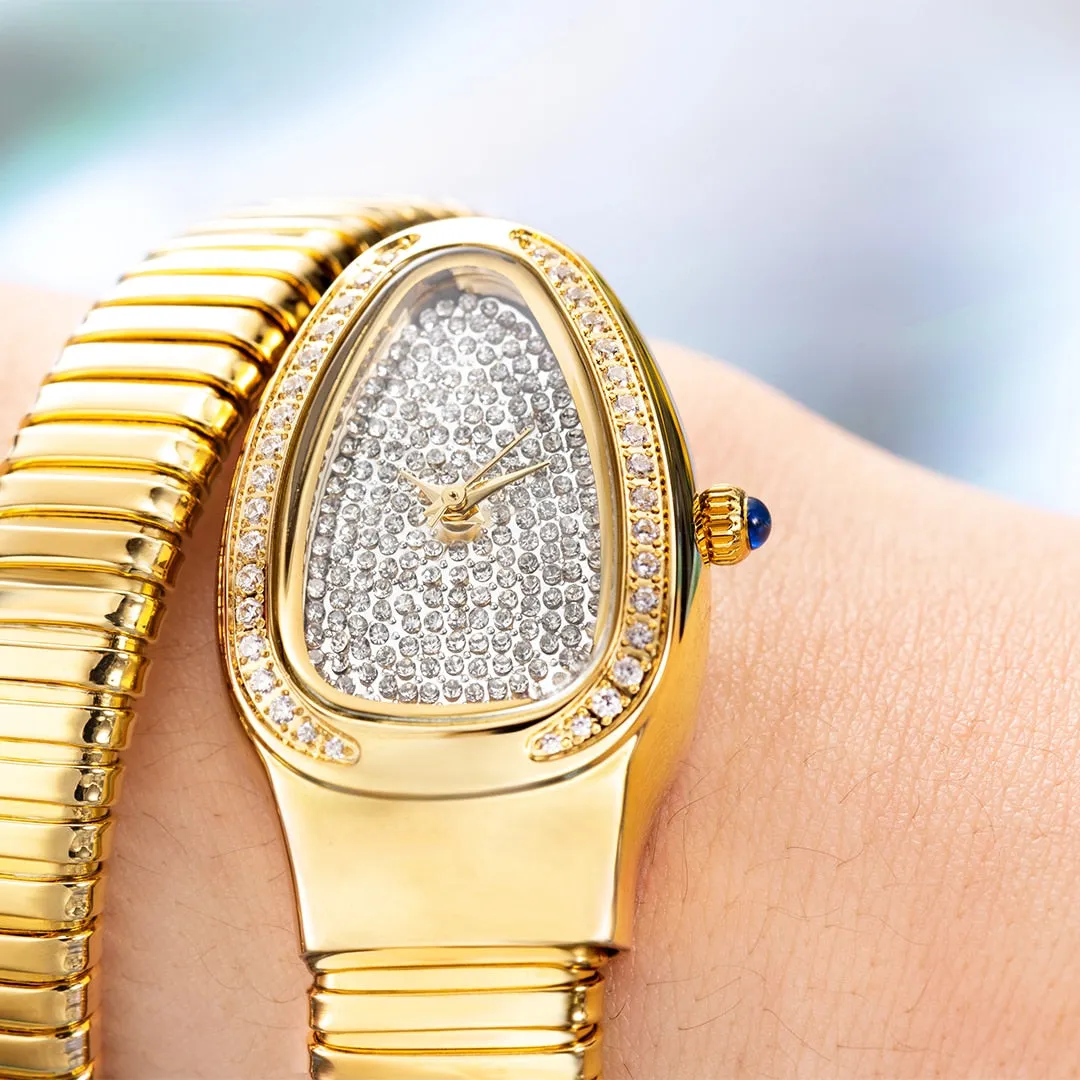 Stainelss Steel Exquisite Luxury Quartz Waterproof Watch