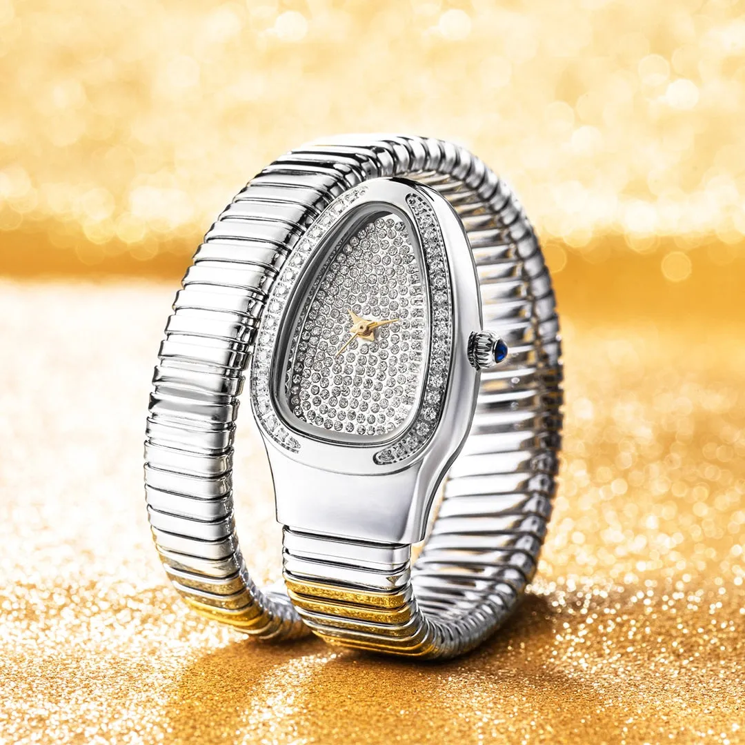 Stainelss Steel Exquisite Luxury Quartz Waterproof Watch