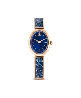 SWAROVSKI CRYSTAL ROCK OVAL WATCH