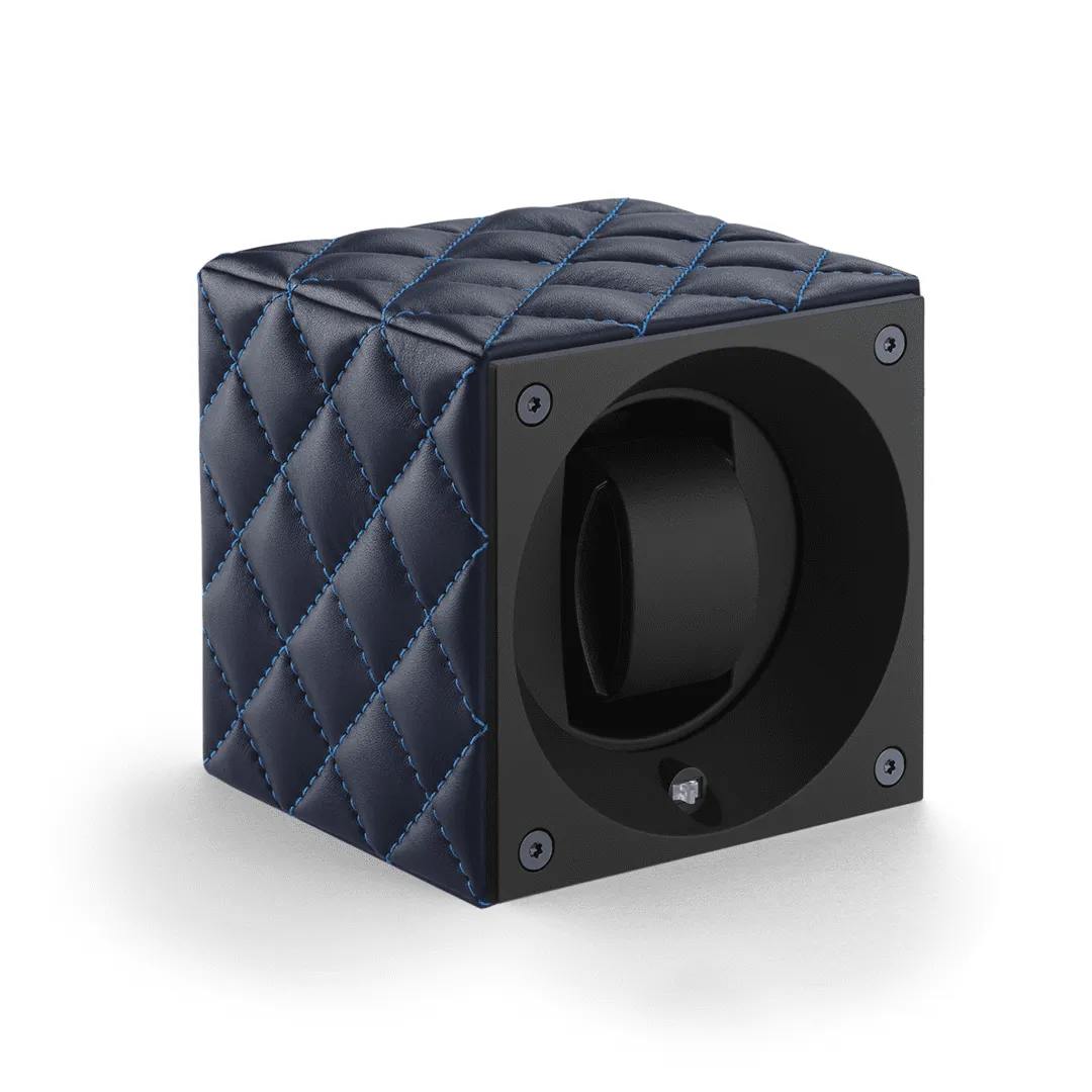 SWISS KUBIK Masterbox Couture Dark Blue Watch Winder