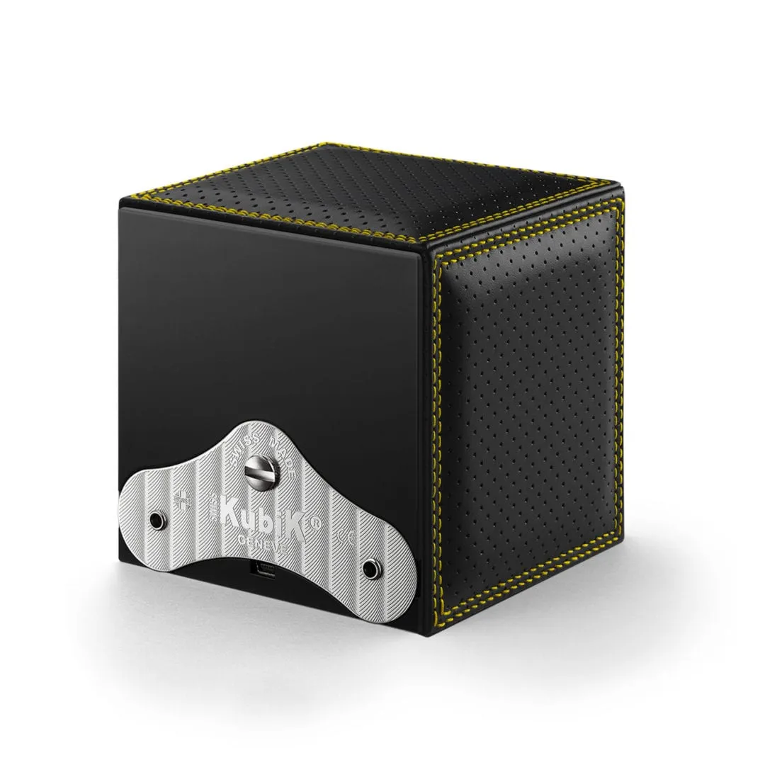 SWISS KUBIK Masterbox RC Yellow Watch Winder