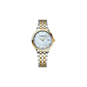Toccata Ladies Quartz Two Tone Gold 11 Diamond Watch - 5985-P-97081