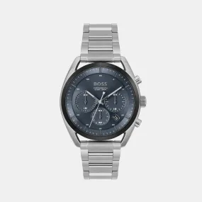 Top Men's Blue Chronograph Stainless Steel Watch 1514093