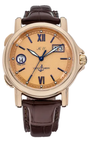 Ulysse Nardin San Marco GMT 18K Rose Gold Men's Watch