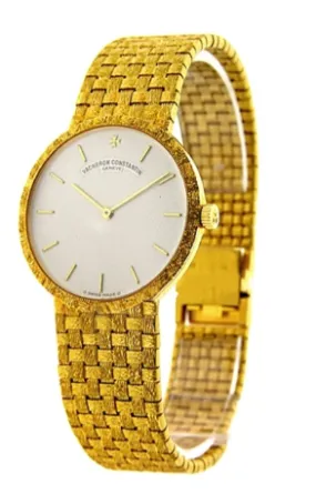 Vacheron Constantin Patrimony 18K Yellow Gold Men's Watch