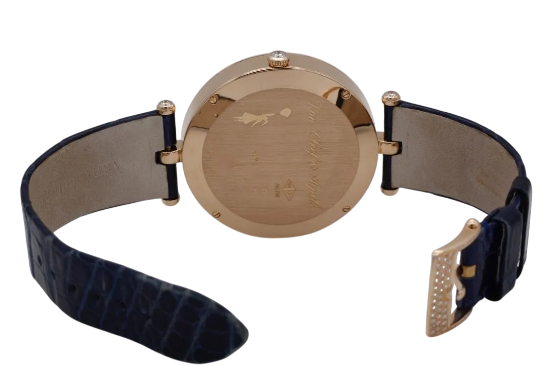 Van Cleef & Arpels Lady Arpels A Day in Paris 18K Rose Gold & Diamonds Lady's Watch