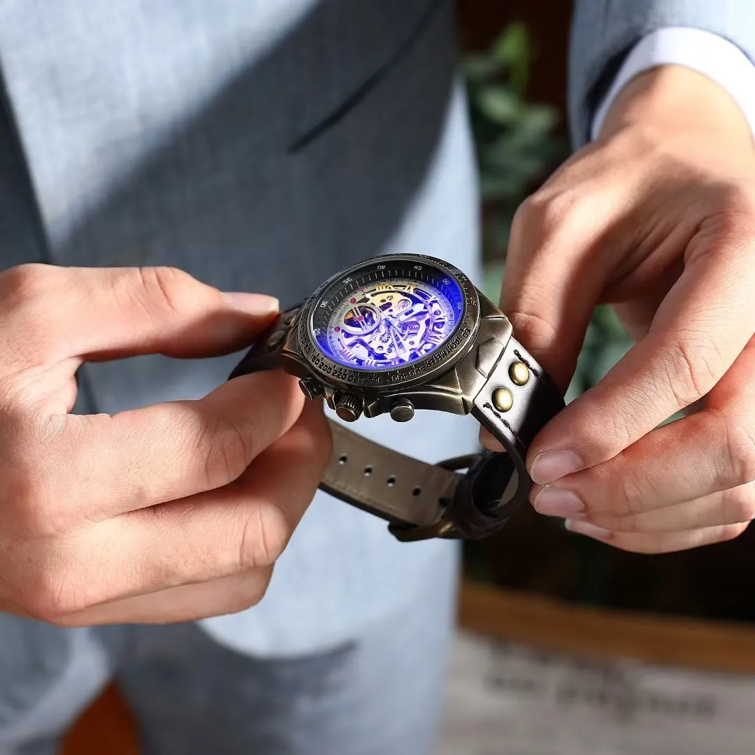 Veltique Chrono Buckle Watch