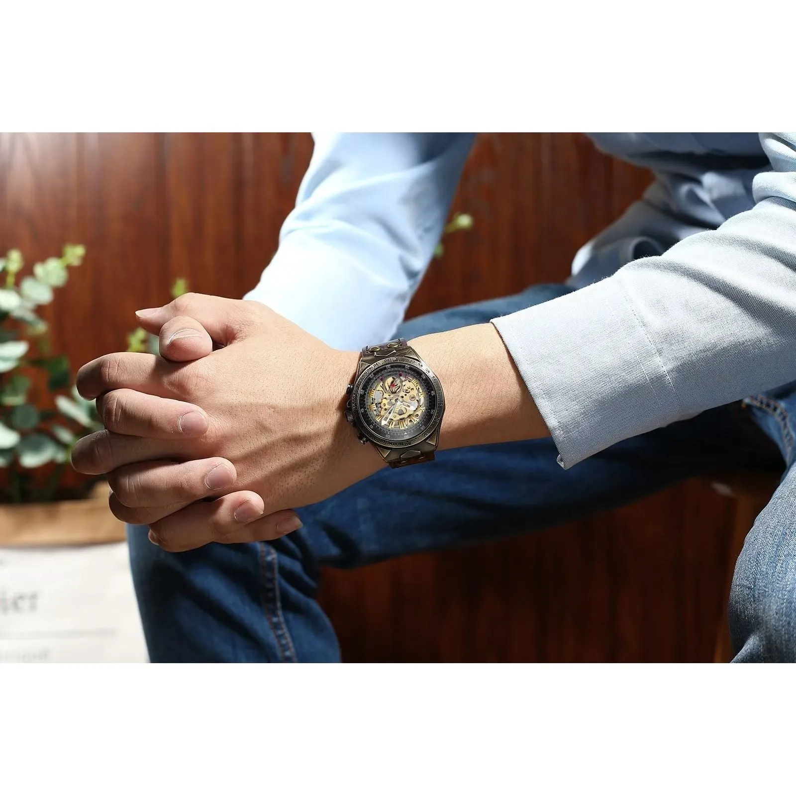 Veltique Chrono Buckle Watch