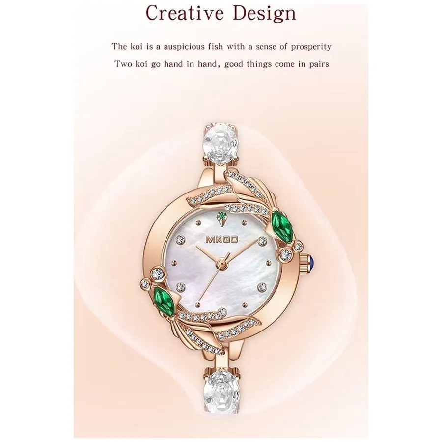 Veltique Jewel-Twist Timepiece