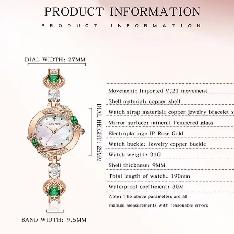 Veltique Jewel-Twist Timepiece