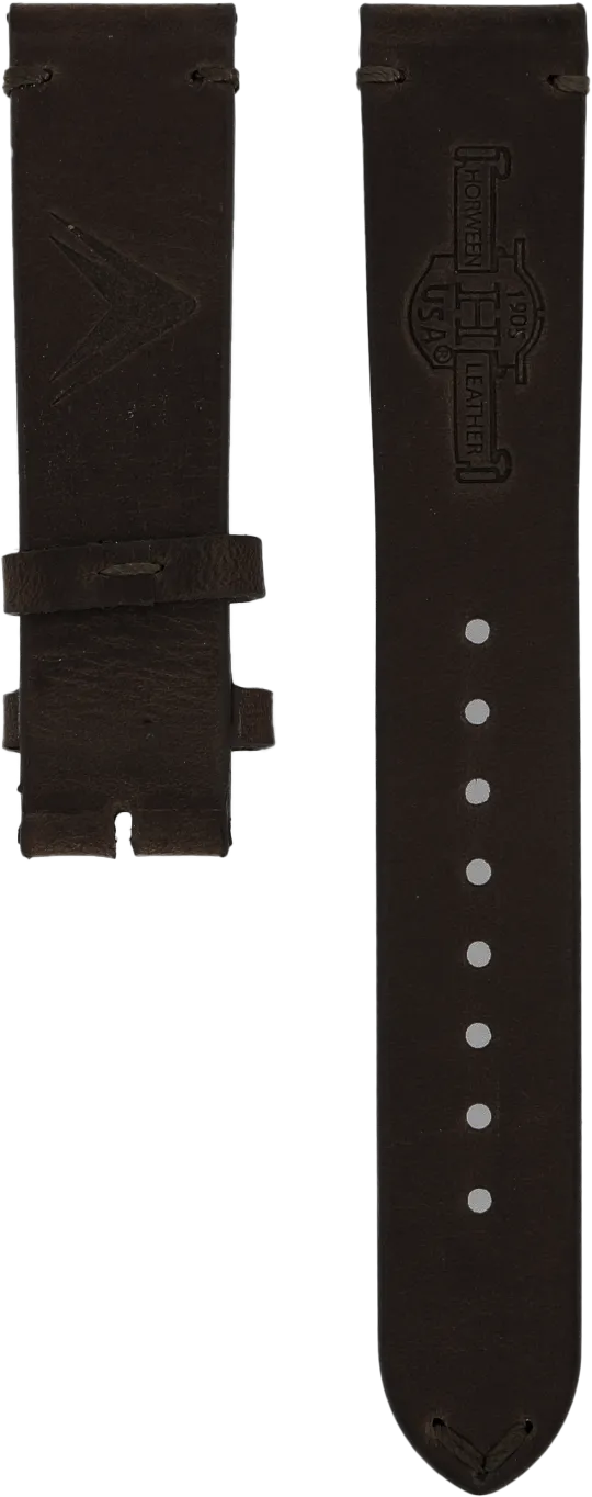 Ventus Brown Horween Leather Strap 20mm