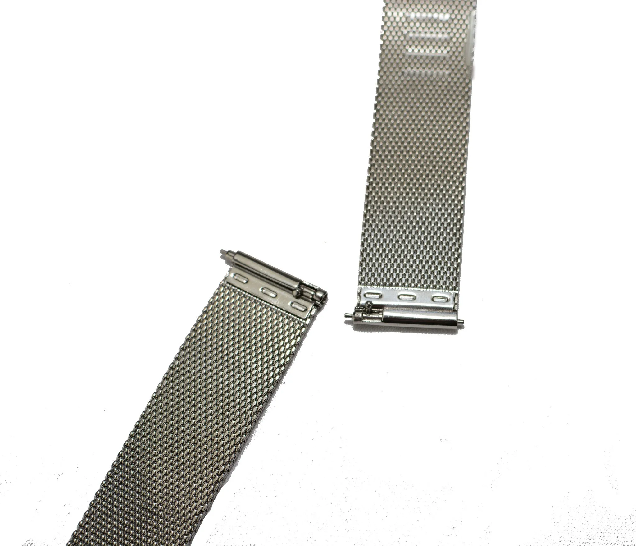 Watch Band- 18mm Silver Mesh (For 36mm and 38mm watch cases)