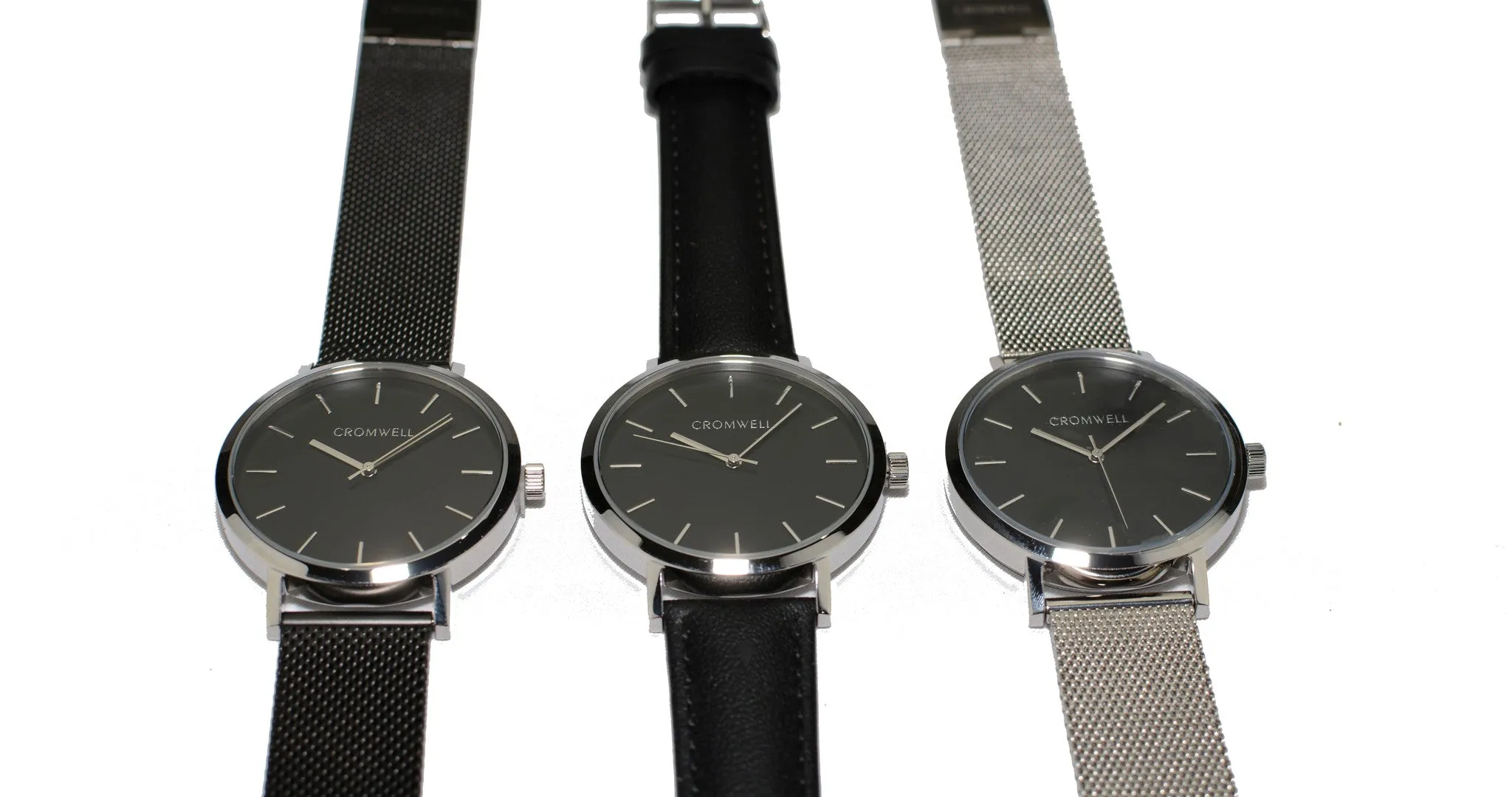 Watch Band- 18mm Silver Mesh (For 36mm and 38mm watch cases)