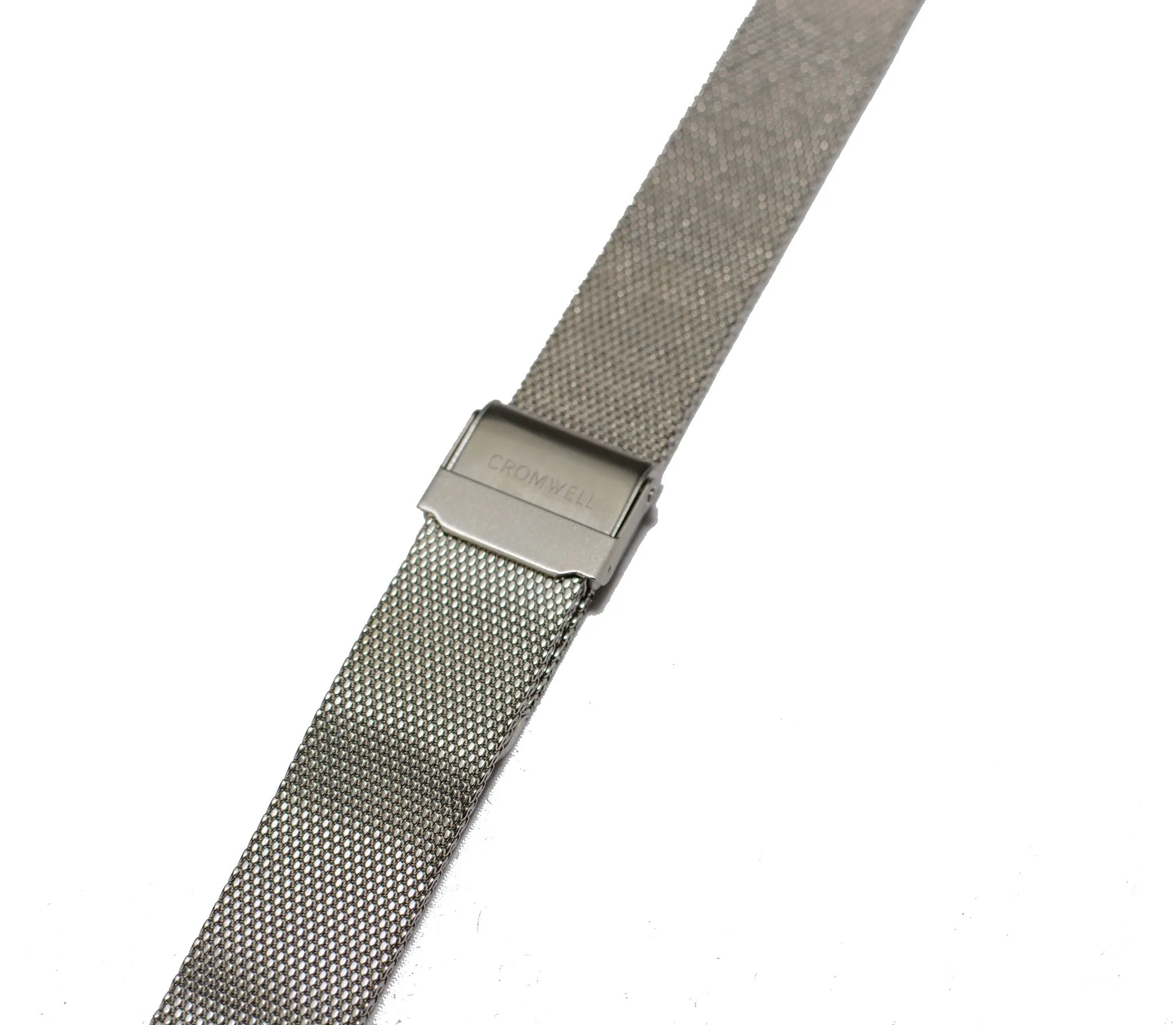 Watch Band- 18mm Silver Mesh (For 36mm and 38mm watch cases)