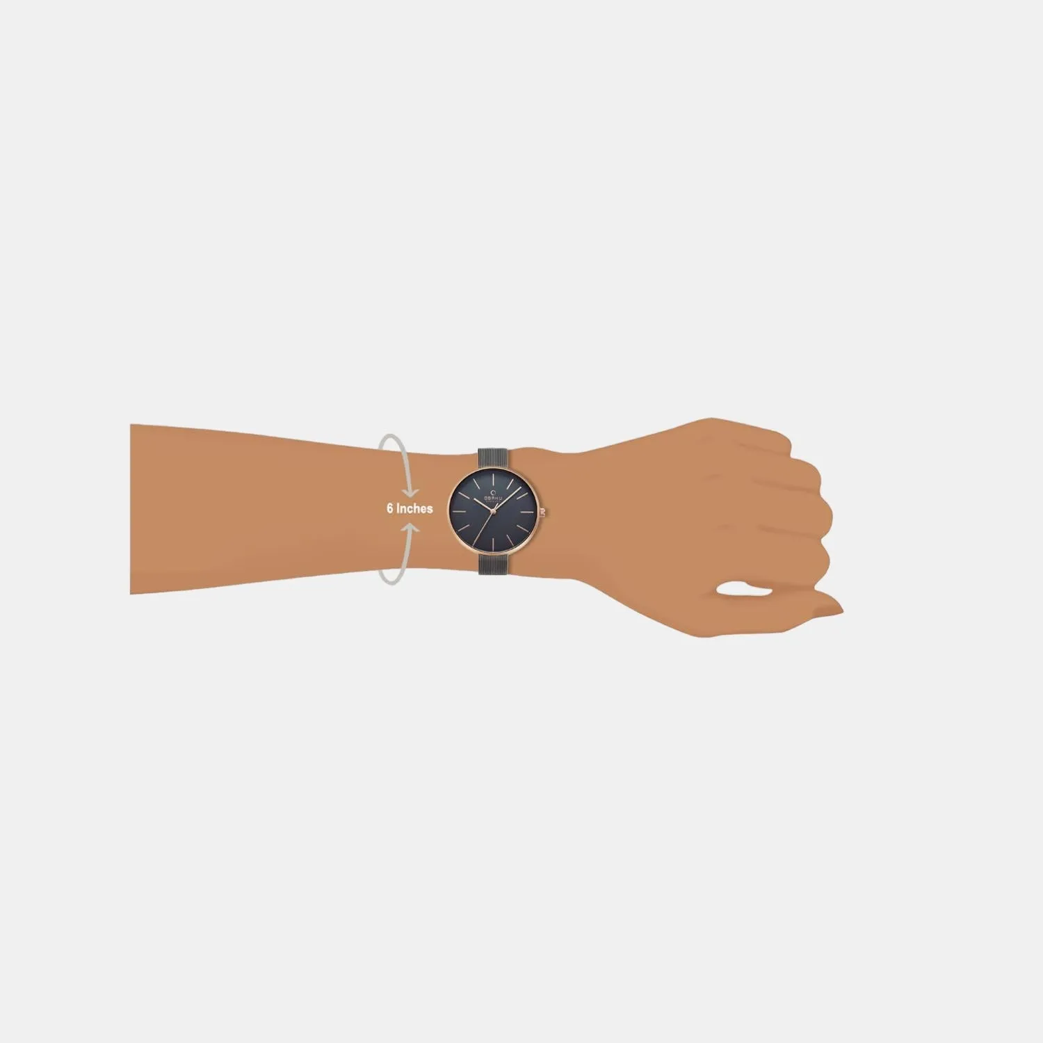 Women's Grey Analog Stainless Steel Watch V211LXVJMJ