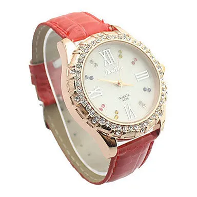Women's Watch Fashion Diamante Pattern
