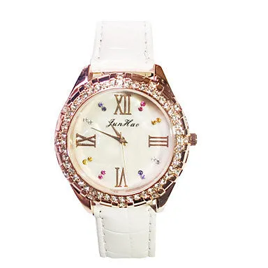 Women's Watch Fashion Diamante Pattern