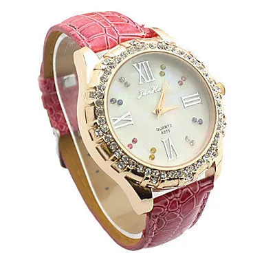 Women's Watch Fashion Diamante Pattern
