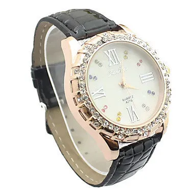 Women's Watch Fashion Diamante Pattern